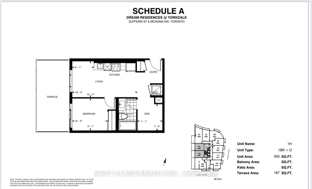 607 16 Mcadam Ave W, North York, Ontario M6A0B9 HouseSigma